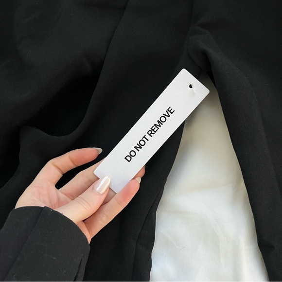 Princess Polly Classic Black Long Sleeve Dress - Picture 5 of 8